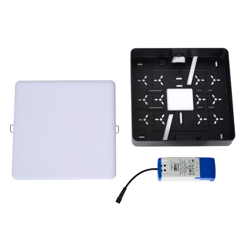Lucide CERES-LED - Deckenleuchte Badezimmer - LED Dim. - 1x30W 3000K - IP44 - Schwarz - detail 1